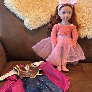 Our Generation Doll with Anna Dress!